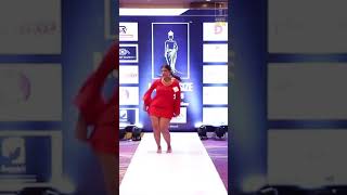 Amazing Performance Plus size Lady on Stage  Indian Plus Size Lady  Shorts [upl. by Imoan401]