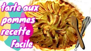 Tarte aux pommes recette facile [upl. by Darraj]