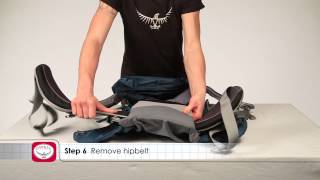 Osprey Packs  Replacing IsoForm and BioForm Hipbelts [upl. by Kiehl86]