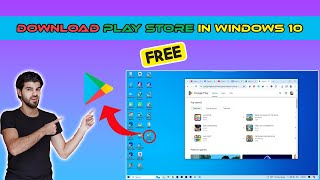 How to Install Google Play store in Windows 10  How to Download and Install Play store apps on PC [upl. by Wachter]