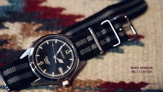 SEIKO SZSB006 NATOベルトに交換してカスタムしました [upl. by Sesiom]