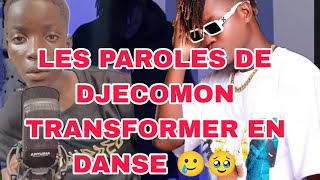 LES PAROLES DE DJECOMON 🔥🤲 dance djecomon viral [upl. by Yelbmik]