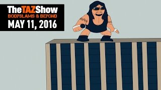 WWE Releases Brooklyn Brawler – The Taz Show May 11 2016 [upl. by Drona]