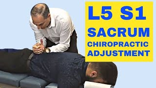 Specific Chiropractic Adjustment Of L5S1 And Sacrum  Dr Walter Salubro [upl. by The]