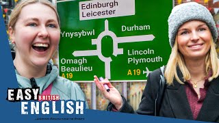 Can GERMANS Pronounce UK CITY Names CORRECTLY  Easy English 173 [upl. by Aigneis]