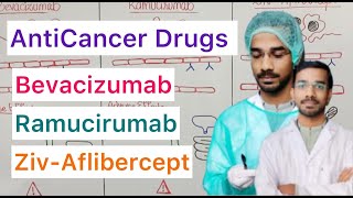 Anticancer Drugs  Bevacizumab  Ramucirumab  ZivAflibercept [upl. by Nnodnarb761]