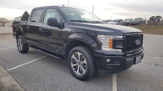 2019 Ford F150 STX  Agate Black  4x4  50 V8  Quick Walkaround [upl. by Anilef872]