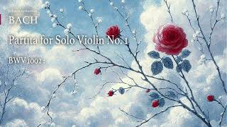 BACH Partita for Solo Violin No 1 [upl. by Lupita106]