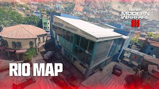 New Multiplayer Map  Rio  Call of Duty Modern Warfare III [upl. by Ihdin]