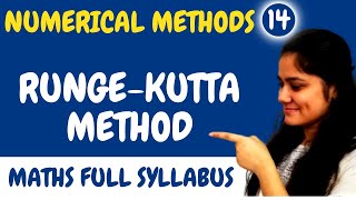 Introduction to RungeKutta MethodRK MethodNumerical methodsBCA MathsBtech MathsDream Maths [upl. by Wenger]