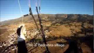 Paragliding Piedrahita Spain september 2013 [upl. by Nosneh]