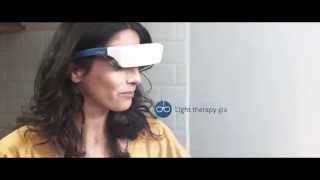 Light therapy glasses Luminette 2  product video [upl. by Lenno]