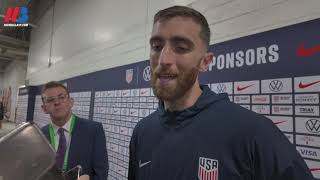 USA goalkeeper Matt Turner on 51 loss to Colombia [upl. by Etyam]