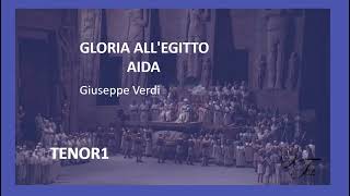 TENOR 1  Gloria en Egipto Verdi [upl. by Foote]