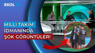 Montella Ardanın Yeleğini Neden Aldı Milli Takım İdmanında Şok Görüntüler [upl. by Nahem]