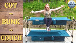 Off Grid Cabin Furniture DiscOBed XL Bed Bunk Beds amp Couch [upl. by Nytsuj]