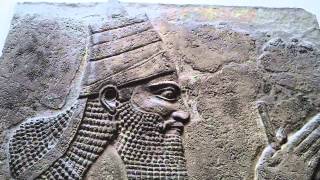 Tiglathpileser III the King Nimrud central Palace Assyrian 728 BC British Museum London [upl. by Tdnarb]