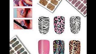 Avon Tutorial nail art  adesivi per unghie [upl. by Eceinert218]