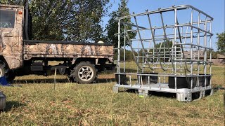 DIY Hay Feeder For All Animals [upl. by Arliene]