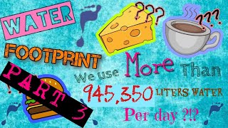 What is water footprint  part 3 [upl. by Rebmaed872]