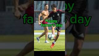 Happy fathers day football fathersday ronaldo ronaldoandson trening viralshorts [upl. by Kletter]