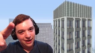 StepByStep Minecraft Skyscraper Design [upl. by Ecniv691]