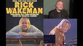 YES keyboard Rick Wakeman solo 2024 Tour announced [upl. by Isabel183]