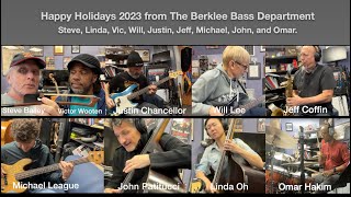 Berklee Bass Department Holiday Retrospective 2023 [upl. by Estas]