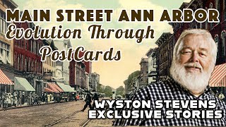 Main Street Ann Arbor Evolution through Postcards [upl. by Jacobsen600]