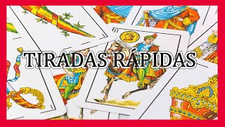 Tiradas Rápidas con CARTAS ESPAÑOLAS  Adamus Evana [upl. by Ber]