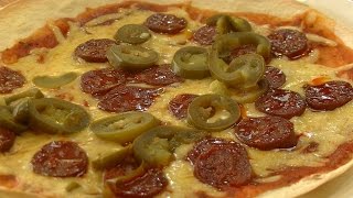 Prosty Przepis na pizze z tortilli pizza meksykańska [upl. by Amling]