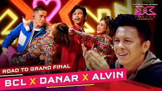 BCL X DANAR X ALVIN  JANGAN GILA BCL  X Factor Indonesia 2021 [upl. by Delly897]