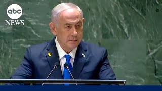 LIVE Israeli PM Benjamin Netanyahu delivers speech to world leaders at UN General Assembly [upl. by Steward121]