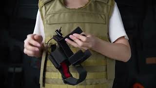 Viperade CHA1 radio holster [upl. by Dibb]