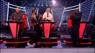 William and Olly Murs Sing quotTroublemakerquot The Voice UK 2023  Blind Auditions 5 [upl. by Ainna647]