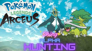 🔴Live Hunting Alpha Gen 4 Starters In Pokémon Legends Arceus Day 3 shorts [upl. by Leighland350]