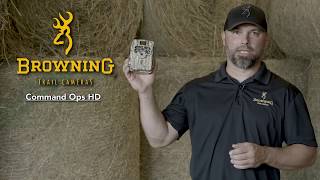 2019 Browning Trail Cameras Command Ops HD [upl. by Sabella]