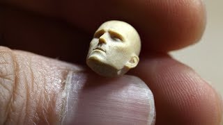 나무 구체관절 인형 만들기부분 구체관절1 머리 Making the wooden ball jointed doll 1 head [upl. by Nikita575]