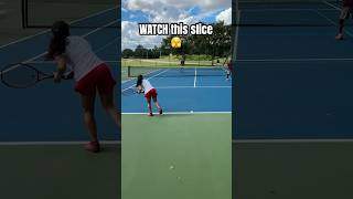 WATCH THIS SLICE 🫣 tennis guinea shorts [upl. by Inhoj720]