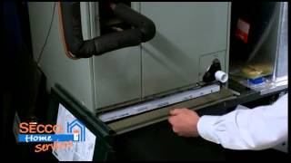 How to change your air handler or furnace disposable filter [upl. by Arlie]