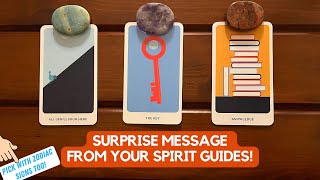 Surprise Message From Your Spirit Guides  Timeless Reading [upl. by Viccora]