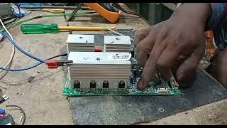 how to repair microtek inverter SMD PCB beep sound problem repairing [upl. by Adyahs]