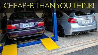 What does it COST to put a LIFT in YOUR GARAGE [upl. by Adigun]