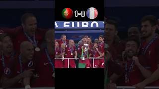 Portugal vs France 2016 euro final highlights [upl. by Rysler]