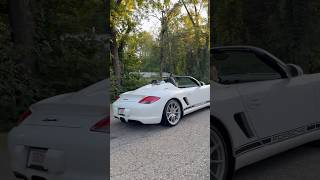 Insanely Rare Porsche 987 Spyder 👀 [upl. by Ailaro]