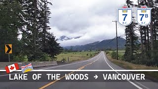 Lake of the Woods to Vancouver  Lougheed Highway amp Marry Hill Bypass  BC7 amp BC7B July 3 2022 [upl. by Ecirtam]