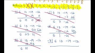 33Rational Root Theorem [upl. by Phare]