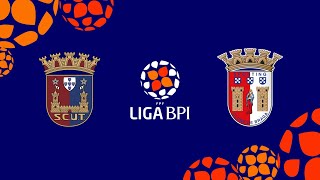 Liga BPI 11ª jorn SCU Torreense 01 SC Braga [upl. by Appel520]