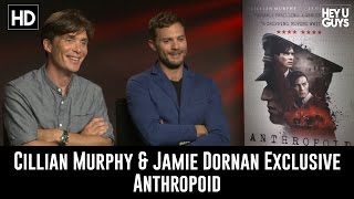 Cillian Murphy amp Jamie Dornan Exclusive Interview  Anthropoid [upl. by Kingsbury478]