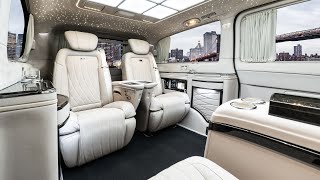 Die neue Mercedes VKlasse  INTERIEUR DESIGN IST BEI KLASSEN PERFEKTION BIS INS KLEINSTE DETAIL [upl. by Tris]